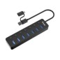 Hub EQUIP Life 7xUSB-A 3.0 + Adaptador USB-C (EQ128965) Hub EQUIP Life 7xUSB-A 3.0 + Adaptador USB-C (EQ128965)