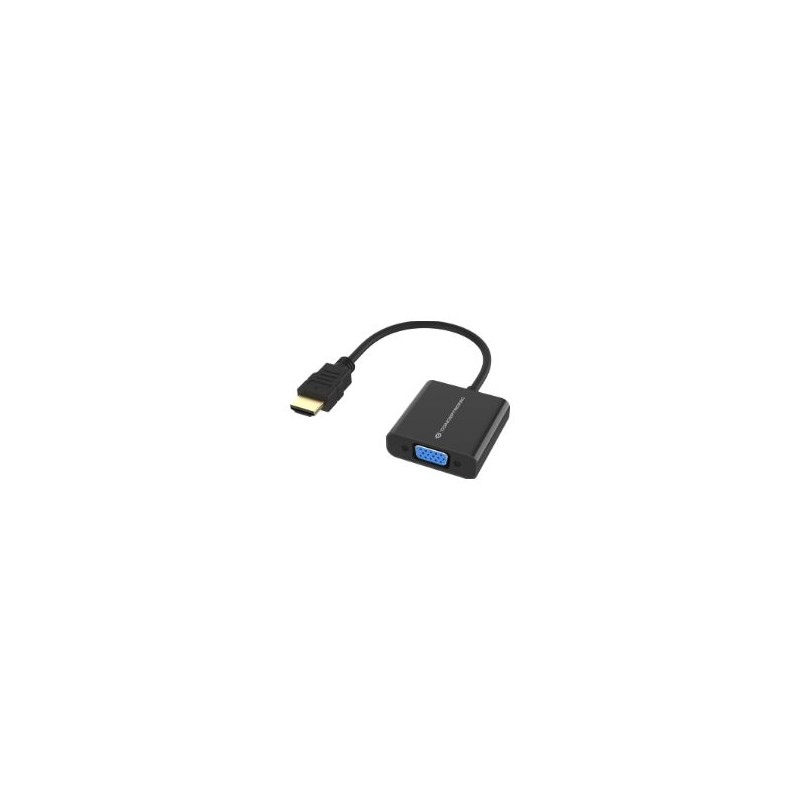 Adaptador CONCEPTRONIC HDMI a VGA 1080p 60Hz (ABBY20B) Adaptador CONCEPTRONIC HDMI a VGA 1080p 60Hz (ABBY20B)