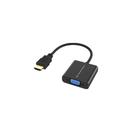 Adaptador CONCEPTRONIC HDMI a VGA 1080p 60Hz (ABBY20B)
