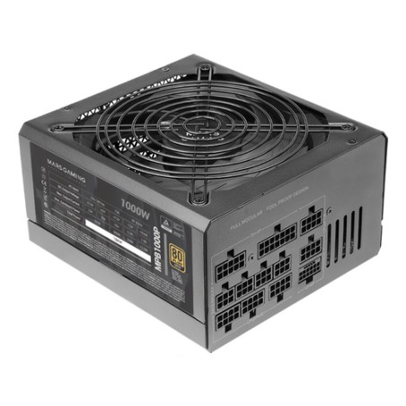 Fuente Mars Gaming ATX 1000W 80+ Gold Negra (MPB1000P)