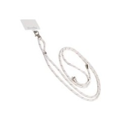 Cordón de Sujeción CELLY Cover Blanco (LACETUNIWH)