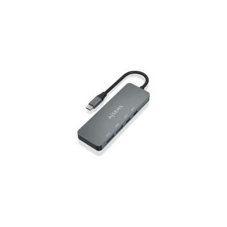 Hub AISENS USB-C a 2xUSB-A/2xUSB-C Gris (A109-0694)