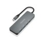 Hub AISENS USB-C a 2xUSB-A/2xUSB-C Gris (A109-0694)