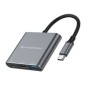 Adaptador CONCEPTRONIC USB-C a HDMI/USB-A/C (DONN18G)