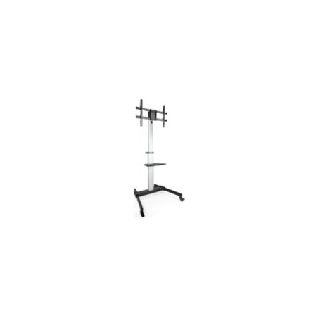 Soporte Pie TOOQ con ruedas 37-86" 50Kg (FS1886M-B)