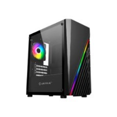 Caja UNYKA Mini Glayze ARGB mATX Negra (UK113021)