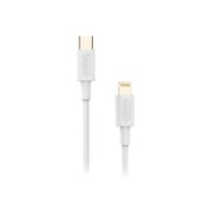 Cable NUBBEH USB-C/Lightning 1m 2A Blanco (NBTCABLCLW1)