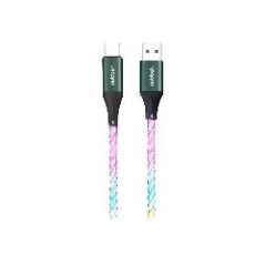 Cable NUBBEH LED USB-A a USB-C 3A 1m (NBTCABLACLED)