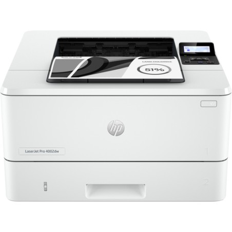 HP LaserJet Pro 4002DW A4 B/N Dúplex Blanca (2Z606F)