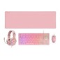 Kit Mars Gaming Tecl/Ratón/Auric/Alfombrill(MCPRGB3PES)