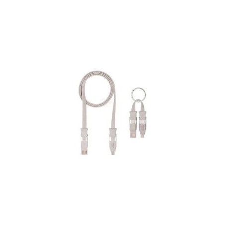 Pack Mars Gaming Cable Lightning/USB Llavero (MCAECO)