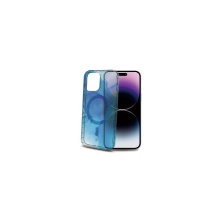 Funda CELLY iPhone 15 Pro Max Azul (MAGSHADES1056BL)