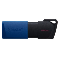 Pendrive Kingston 64Gb USB-A 3.0 Negro/Azul (DTXM/64GB)