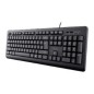 Teclado TRUST Primo Diestro QWERTY Negro (23883)