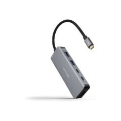 Dock Nanocable USB-C a 2xUSB/HDMI/PD Gris (10.16.1006)