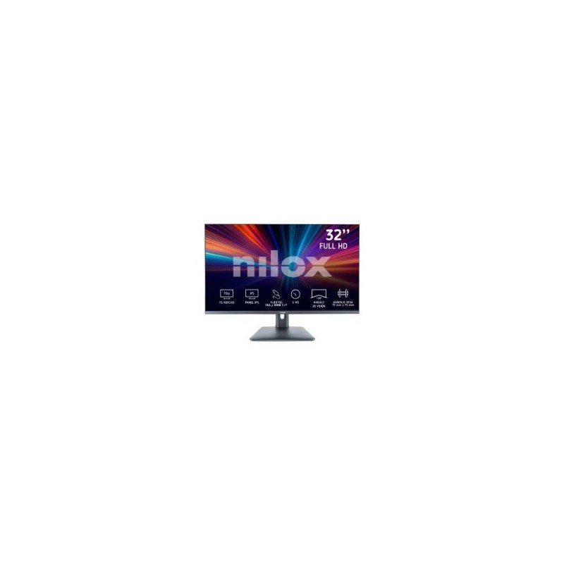 Monitor NILOX 32" LED IPS FHD Negro (NXM32FHD11)