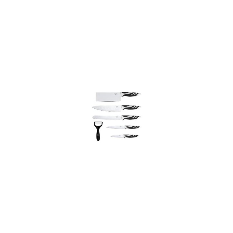 Set Cuchillos CECOTEC Swiss 6 Unidades Blanco (01023)