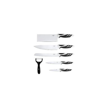 Set Cuchillos CECOTEC Swiss 6 Unidades Blanco (01023)