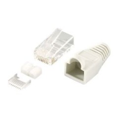Conector EQUIP RJ45 Cat.6 Kit 100 Capuchón (EQ121175)