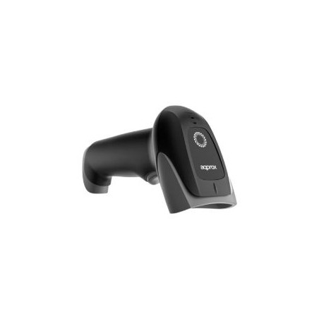 Escáner Approx Código Barras 1D/2D USB Negro (APPLS22)