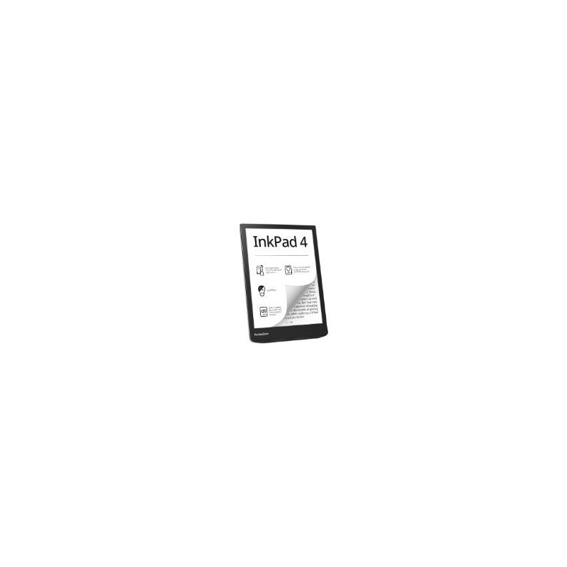 eBook PocketBook Inkpad 4 7.8" 32Gb Plata (PB743G-U-WW)