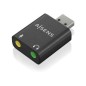 Tarjeta de Sonido AISENS USB-A/M-2x3.5mm/H (A106-0768) Tarjeta de Sonido AISENS USB-A/M-2x3.5mm/H (A106-0768)