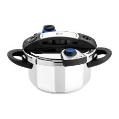 Olla Rápida Bra Tekna Ø22cm 4L Acero/Plata (A185601)