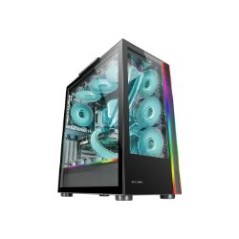 Caja Mars Gaming ARGB ATX EATX mATX Negra (MCULTRA)