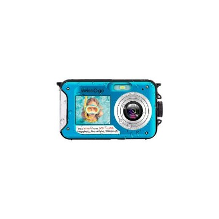Cámara SWISS GO Aquashot Sumergible 16Gb (SWI400202)