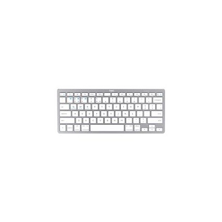 Teclado Trust Basics Ultrafino Bluetooth Plata (24654)