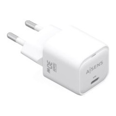 Cargador Pared AISENS 1xUSB-C 30W (ASCH-30W1P018-W)