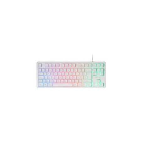 Teclado Mars Gaming TKL H-Mech USB RGB Blanco(MK023WES)