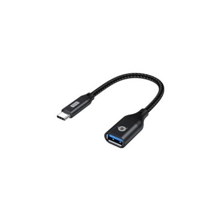 Adaptador CONCEPTRONIC USB-C/M a USB-A/H (ABBY18B)