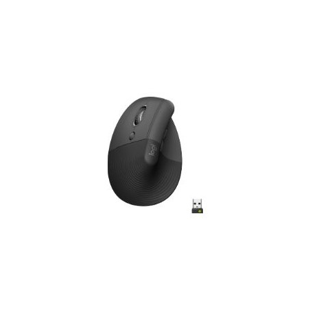 Ratón Vertical LOGITECH Ergo Zurdos Gris (910-006474)