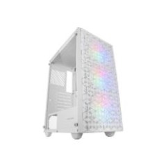 Caja Mars Gaming RGB ATX mATX Mini-ITX Blanca (MCMAGW)