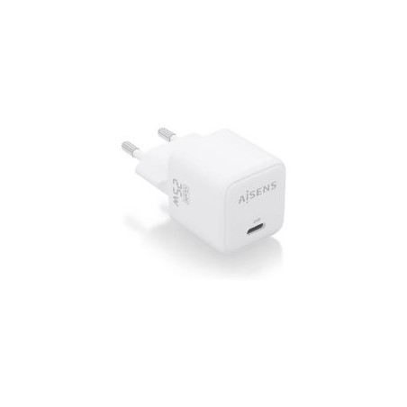 Cargador Pared AISENS GaN 25W USB-C (ASCH-25W1P012-W)