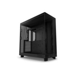 Caja NZXT H6 Flow ATX mATX Mini-ITX Negra (CC-H61FB-01)