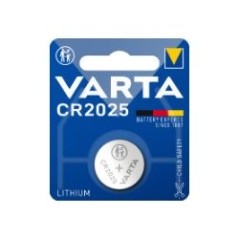Pila de Botón Varta CR2025 Litio 3V (06025101401)