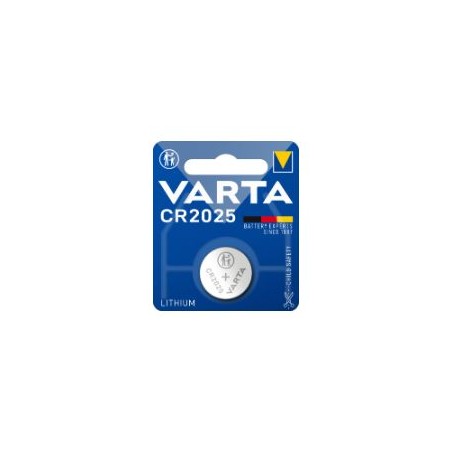 Pila de Botón Varta CR2025 Litio 3V (06025101401)