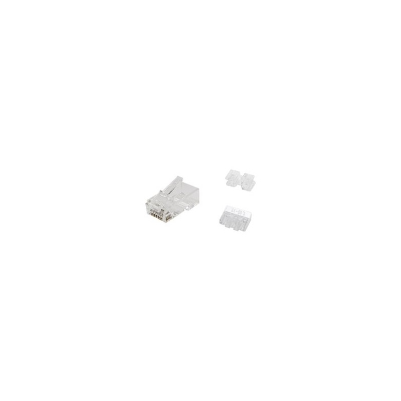Conector EQUIP RJ45 Cat.6a 100 Unidades (EQ121146) Conector EQUIP RJ45 Cat.6a 100 Unidades (EQ121146)