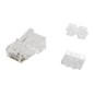 Conector EQUIP RJ45 Cat.6a 100 Unidades (EQ121146) Conector EQUIP RJ45 Cat.6a 100 Unidades (EQ121146)