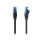 Cable AISENS RJ45 Cat.6 UTP CCA 20m Negro (A135-0852)