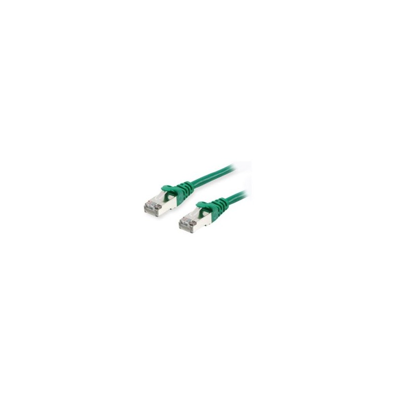 Latiguillo EQUIP Cat.6 S/FTP 1m Verde (EQ605640)