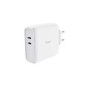 Cargador de Pared Trust Maxo 65W 2xUSB-C Blanco (25381)