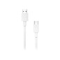 Cable NUBBEH Borelais USB-A/USB-C 1.5 Blanco(NBCABLACW)