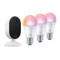 Kit Vigilancia Wiz Cámara IP+3 Bombillas (929003317801)