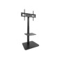 Soporte Suelo TOOQ 37"-75" Hata 40Kg Negro (FS2287M-B)