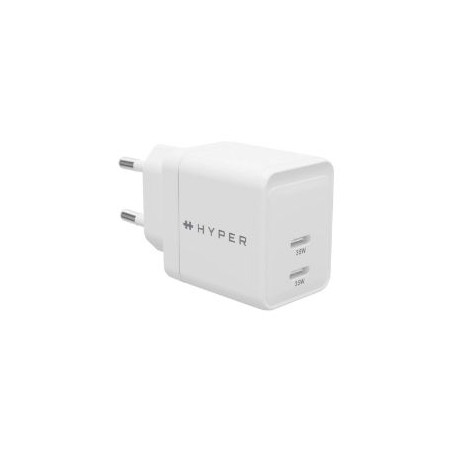 Cargador TARGUS HyperJuice 2xUSB-C 35W Blanco (HJG35EU)
