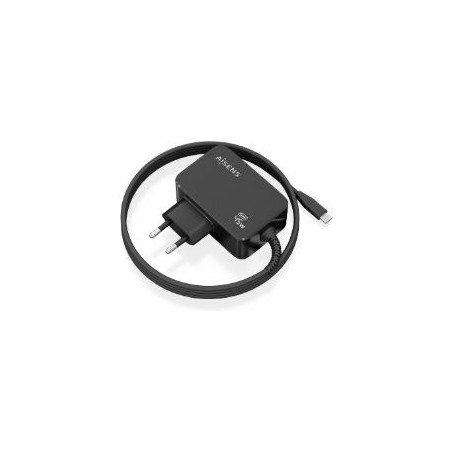 Cargador Pared AISENS USB-C 45W (ASCH-1PD45WL032-BK)