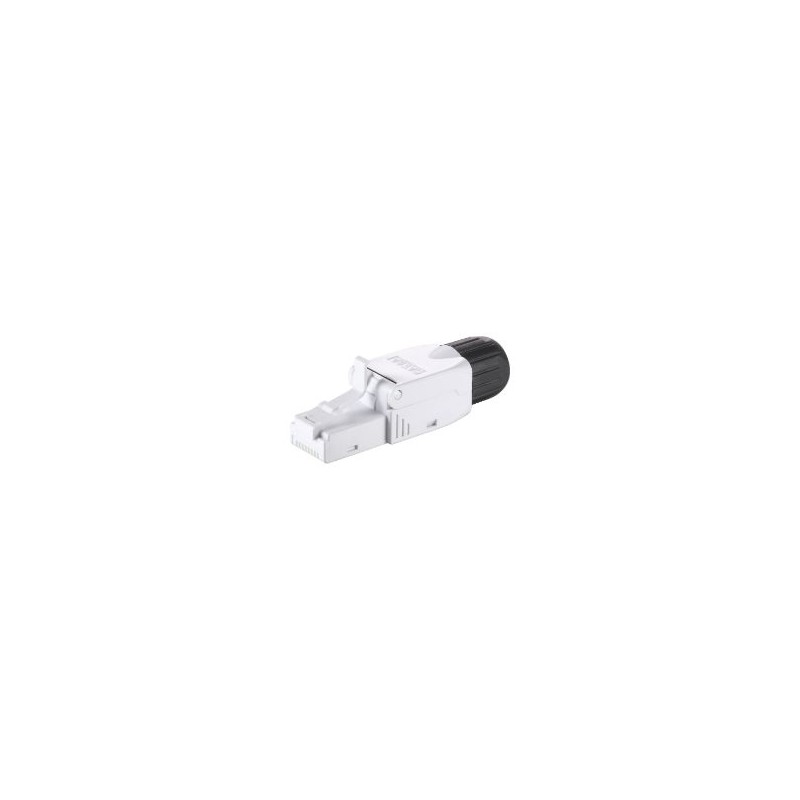 Conector EQUIP RJ45 Cat6a Kit 5 Negro/Blanco (EQ121162)